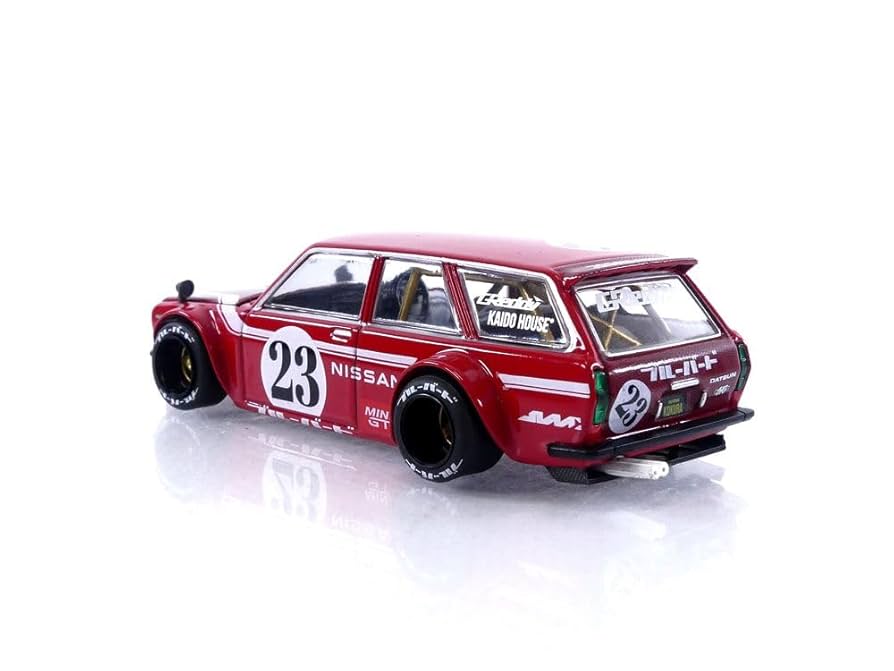 街道はうす　ダットサン510　ワゴン・カーボンファイバー V1 (レッド) Amazon | ダットサン KAIDO 510 ワゴン カーボンファイバー V2